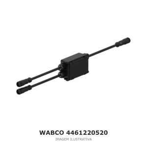 COMPONENTE ELETRÔNICO WABCO FAYMONVILLE / GOLDHOFER / KRONE – 4461220520 – imagem ilustrativa