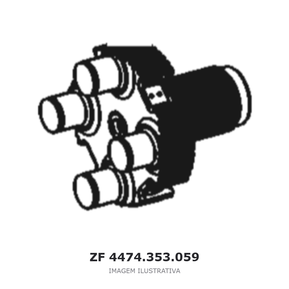 PORTA PLANETÁRIO ZF MT-L 3085 / MT-L 3095 – 4474.353.059 – imagem ilustrativa (catálogo ZF) PORTA PLANETÁRIO ZF MT-L 3085 / MT-L 3095 – 4474.353.059 – imagem ilustrativa