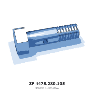 PARAFUSO OCO ZF 4 WG 308 / 4 WG 258 / 6 WG 258 – 4475.280.105 – imagem ilustrativa