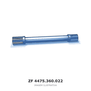 EIXO SOLAR ZF TSA 09 – 4475.360.022 – imagem ilustrativa