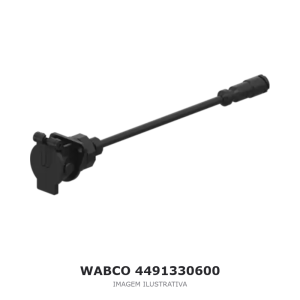 CABO CONECTOR ELÉTRICO WABCO 6 M – 4491330600 – imagem ilustrativa