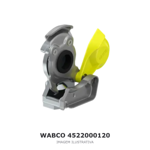 ACOPLAMENTO PNEUMÁTICO WABCO MERCEDES-BENZ / VOLVO / SCANIA – 4522000120 – imagem ilustrativa