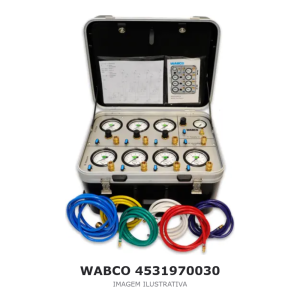 MALETA DE TESTE PNEUMÁTICO WABCO – 4531970030 – imagem ilustrativa