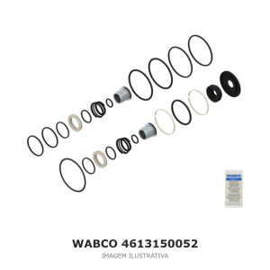 VÁLVULA PEDAL DE FREIO WABCO MERCEDES-BENZ / VOLVO / MAN – 4613150052 – imagem ilustrativa