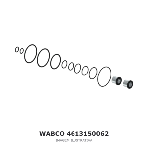 VÁLVULA PEDAL DE FREIO WABCO MERCEDES-BENZ – 4613150062 – imagem ilustrativa