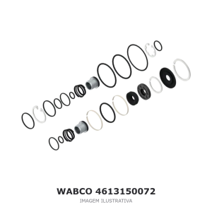 VÁLVULA PEDAL DE FREIO WABCO MERCEDES-BENZ / MAN / FORD – 4613150072 – imagem ilustrativa