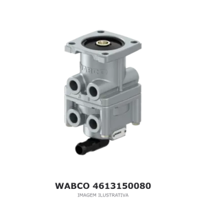 VÁLVULA PEDAL DE FREIO WABCO MERCEDES-BENZ / VOLVO / SCANIA – 4613150080 – imagem ilustrativa