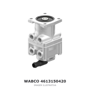 VÁLVULA PEDAL DE FREIO WABCO VOLVO / SCANIA / DAF – 4613150420 – imagem ilustrativa