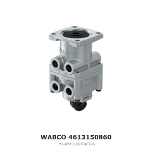 VÁLVULA PEDAL DE FREIO WABCO MAN / DAF – 4613150860 – imagem ilustrativa