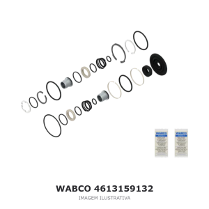 VÁLVULA PEDAL DE FREIO WABCO – 4613159132 – imagem ilustrativa