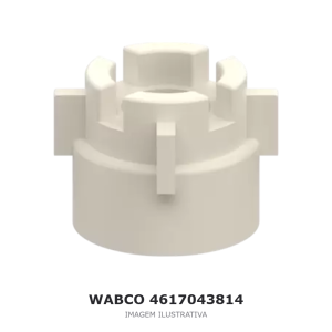 PEÇA DE PRESSÃO WABCO IVECO / DAF – 4617043814 – imagem ilustrativa