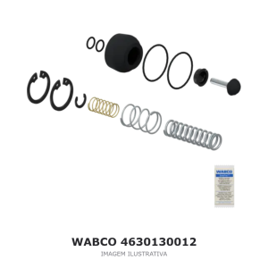 VÁLVULA 3/2 VIAS WABCO MERCEDES-BENZ / MAN / IVECO – 4630130012 – imagem ilustrativa