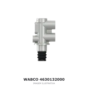 VÁLVULA DE TRÊS VIAS WABCO MERCEDES-BENZ / SCANIA / DAF – 4630132000 – imagem ilustrativa