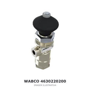 VÁLVULA 3/2 VIAS WABCO VOLVO / SCANIA / DAF – 4630220200 – imagem ilustrativa