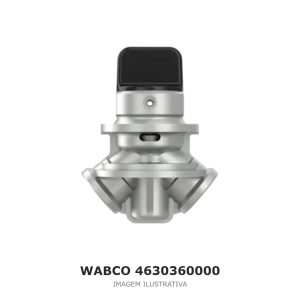 VÁLVULA 3/2 VIAS WABCO MERCEDES-BENZ / SCANIA / MAN – 4630360000 – imagem ilustrativa