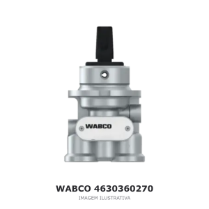 VÁLVULA 3/2 VIAS WABCO MERCEDES-BENZ – 4630360270 – imagem ilustrativa