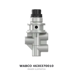 VÁLVULA DIRECIONAL 4/3 VIAS WABCO MERCEDES-BENZ / DAF – 4630370010 – imagem ilustrativa
