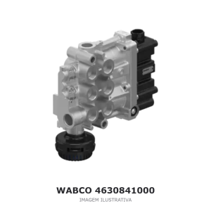 VÁLVULA DE CONTROLE DE ELEVAÇÃO DO EIXO WABCO SCANIA – 4630841000 – imagem ilustrativa