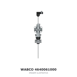 VÁLVULA NIVELADORA DA SUSPENSÃO PNEUMÁTICA WABCO SCANIA / MAN / IVECO – 4640061000 – imagem ilustrativa