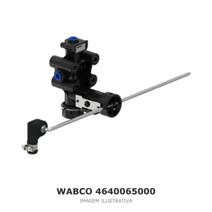 VÁLVULA NIVELADORA DA SUSPENSÃO PNEUMÁTICA WABCO KRONE / NOMA – 4640065000 – imagem ilustrativa