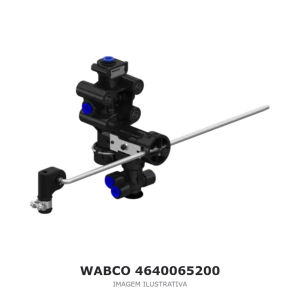 VÁLVULA NIVELADORA DA SUSPENSÃO PNEUMÁTICA WABCO KRONE – 4640065200 – imagem ilustrativa