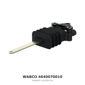 VÁLVULA NIVELADORA DA SUSPENSÃO PNEUMÁTICA WABCO SCANIA / MAN / IVECO – 4640070010 – imagem ilustrativa