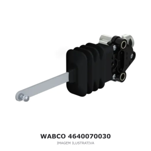 VÁLVULA NIVELADORA DA SUSPENSÃO PNEUMÁTICA WABCO VOLVO / IVECO / DAF – 4640070030 – imagem ilustrativa