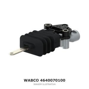 VÁLVULA NIVELADORA DA SUSPENSÃO PNEUMÁTICA WABCO SCANIA / MAN / DAF – 4640070100 – imagem ilustrativa