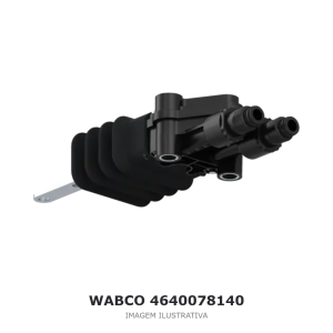 VÁLVULA NIVELADORA DA SUSPENSÃO WABCO SCANIA – 4640078140 – imagem ilustrativa