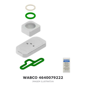 JOGO DE REPARO DA VÁLVULA NIVELADORA WABCO SCANIA – 4640079222 – imagem ilustrativa