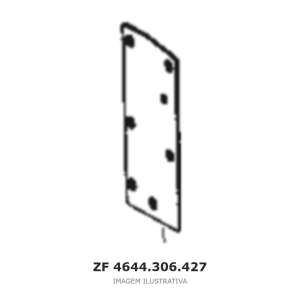 VEDAÇÃO ZF 6 WG 150 / 4 WG 200(555/5) / 6 WG 200(555/5) – 4644.306.427 – imagem ilustrativa