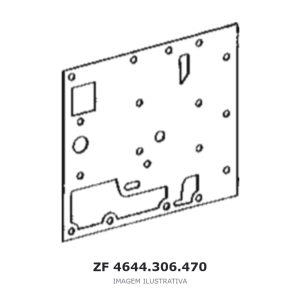 VEDAÇÃO ZF 4 WG 150 / 4 WG 180(500) / 3 WG 200(555/3) – 4644.306.470 – imagem ilustrativa