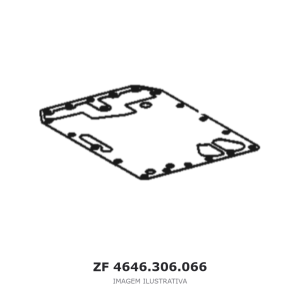 VEDAÇÃO ZF 4 WG 311 / 5 WG 311 / 3 WG 261 – 4646.306.066 – imagem ilustrativa