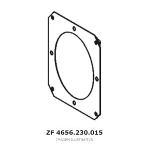 DIAFRAGMA ZF 4 WG 115 / 6 WG 115 / 3 WG 116 – 4656.230.015 – imagem ilustrativa