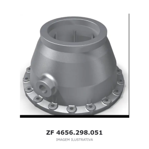 CARCACA TRASEIRA ZF 4 WG 115 / 4 WG 130 / 3 WG 160 – 4656.298.051 – imagem ilustrativa