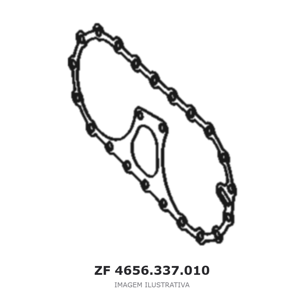 VEDAÇÃO ZF 3 WG 115 / 4 WG 115 / 6 WG 115 – 4656.337.010 – imagem ilustrativa (catálogo ZF) VEDAÇÃO ZF 3 WG 115 / 4 WG 115 / 6 WG 115 – 4656.337.010 – imagem ilustrativa