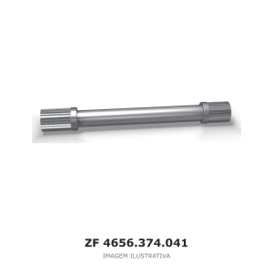 EIXO ZF 4 WG 115 / 4 WG 130 / 4 WG 158 – 4656.374.041 – imagem ilustrativa