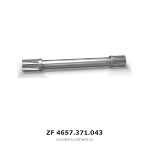 EIXO ZF 3 WG 190 / 4 WG 190 / 5 WG 190 – 4657.371.043 – imagem ilustrativa