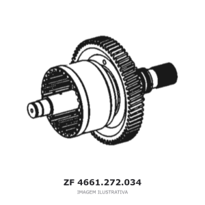 ACOPLAMENTO ZF 4 WG 94 / 4 WG 90 – 4661.272.034 – imagem ilustrativa