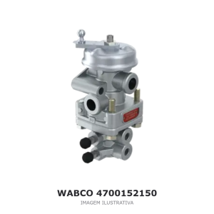 VÁLVULA DE CONTROLE DO REBOQUE WABCO DAF / RENAULT / JOHN DEERE – 4700152150 – imagem ilustrativa