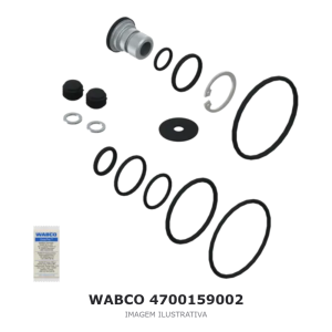 VÁLVULA DISTRIBUIDORA DO SISTEMA DE FREIO WABCO – 4700159002 – imagem ilustrativa