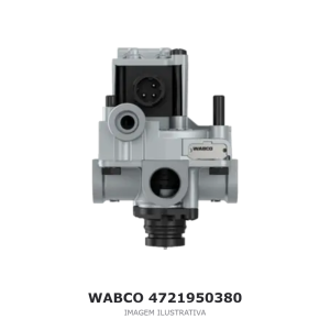 VÁLVULA RELÉ WABCO – 4721950380 – imagem ilustrativa