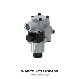 VÁLVULA MODULADORA ABS WABCO VOLVO – 4721950460 – imagem ilustrativa