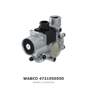 VÁLVULA MODULADORA ABS WABCO SCANIA / IVECO / DAF – 4721950550 – imagem ilustrativa