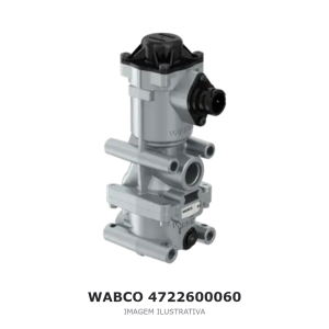 VÁLVULA RELÉ PROPORCIONAL WABCO 24 V VOITH – 4722600060 – imagem ilustrativa