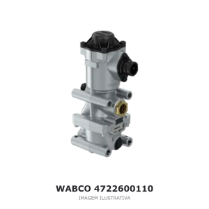VÁLVULA RELÉ PROPORCIONAL WABCO 24 V VOITH – 4722600110 – imagem ilustrativa