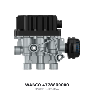 VÁLVULA SOLENOIDE ECAS WABCO 24 V MERCEDES-BENZ – 4728800000 – imagem ilustrativa