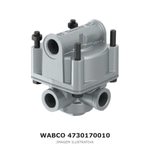 VÁLVULA ANTI-COMPOUND WABCO MERCEDES-BENZ / MAN / IVECO – 4730170010 – imagem ilustrativa