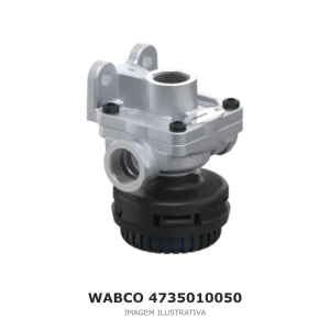 VÁLVULA DE DESCARGA RÁPIDA WABCO SCANIA – 4735010050 – imagem ilustrativa