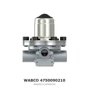 VÁLVULA REDUTORA DE PRESSÃO WABCO MERCEDES-BENZ / VOLVO / SCANIA – 4750090210 – imagem ilustrativa